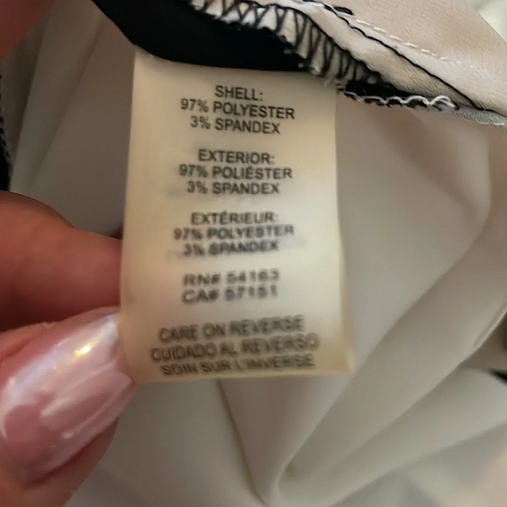 Calvin Klein Colorblock Sleeveless Blouse - Picture 5 of 5